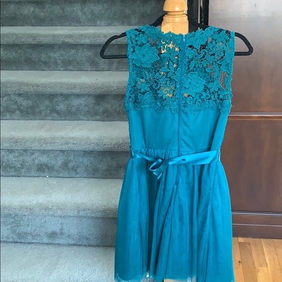 Lace Homecoming Dress - Picture 2 of 5